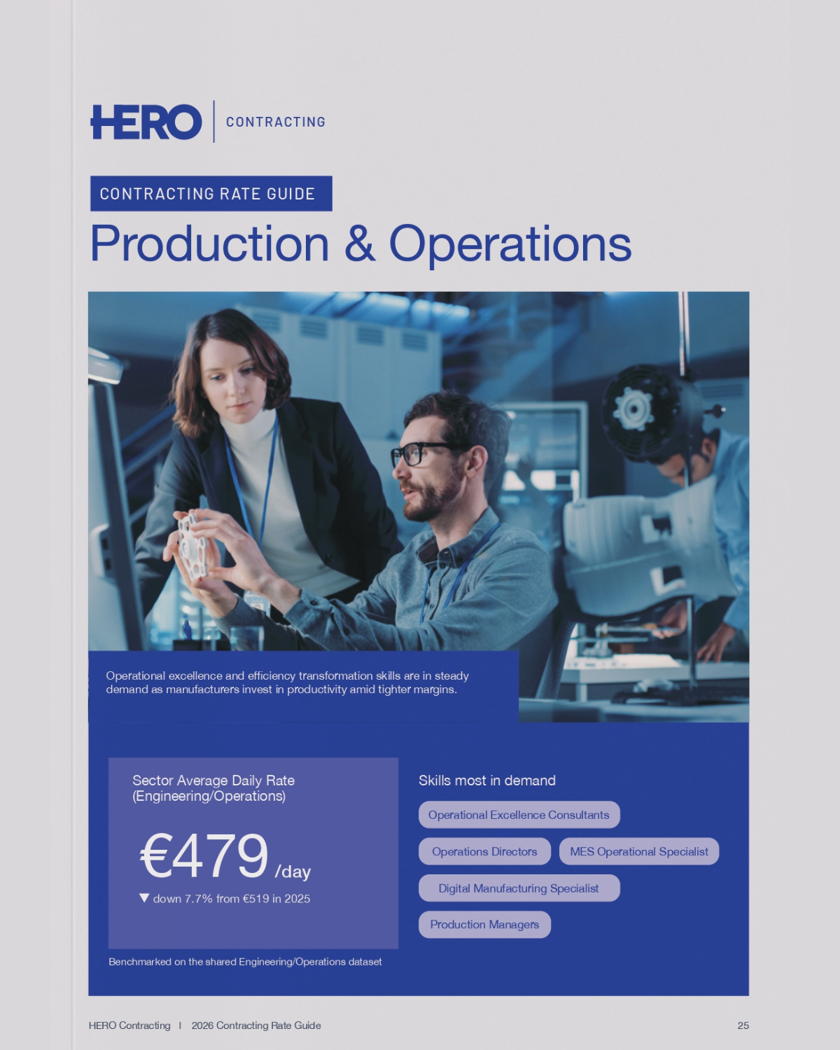 2026 Production & Operations Contracting Rate Guide Ireland | HERO Contracting