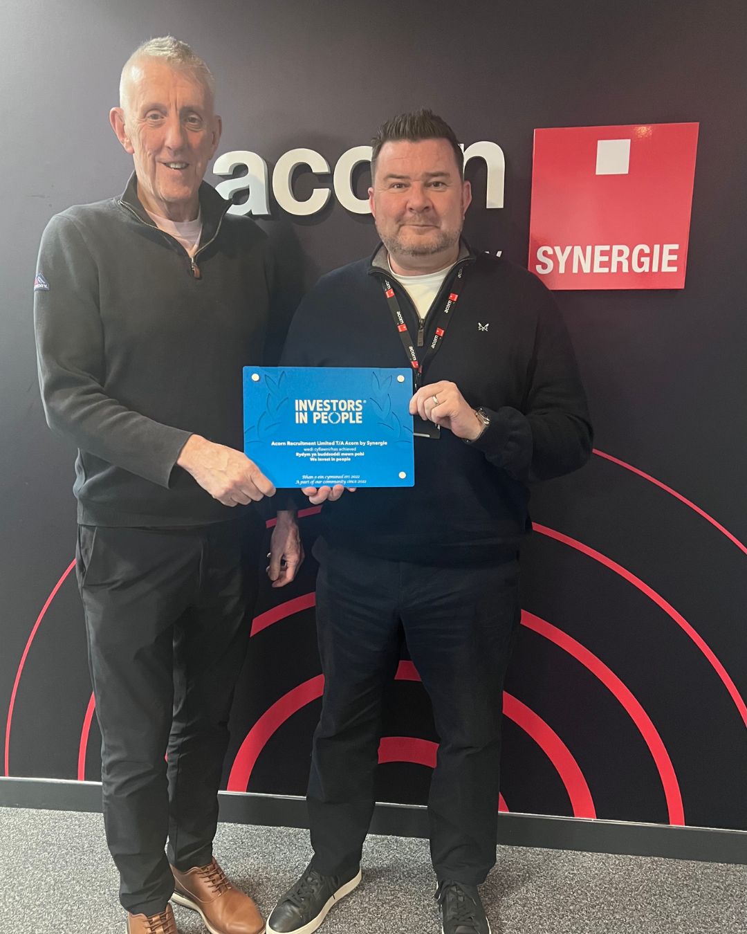 Acorn by Synergie Retains Investors in People “We invest in people, Standard” Accreditation