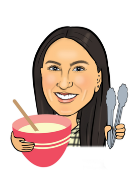 Caitlin Quick caricature