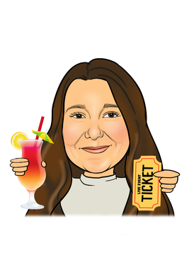 Jade Freer caricature