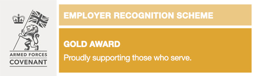 Armed Forces Covenant Gold Award logo