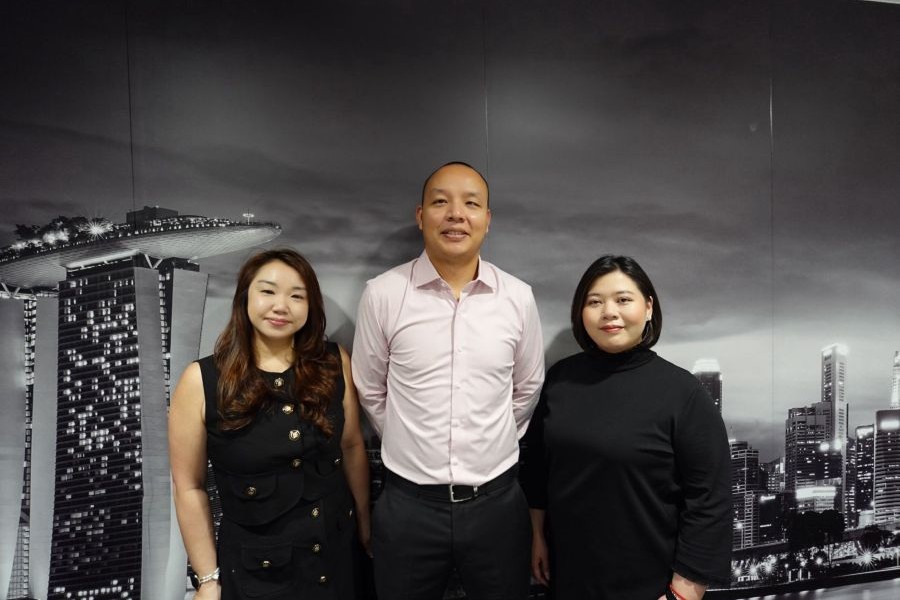 Gravitas Singapore leadership team, Vanessa Lam, Cain Yee, and Kelly Phun
