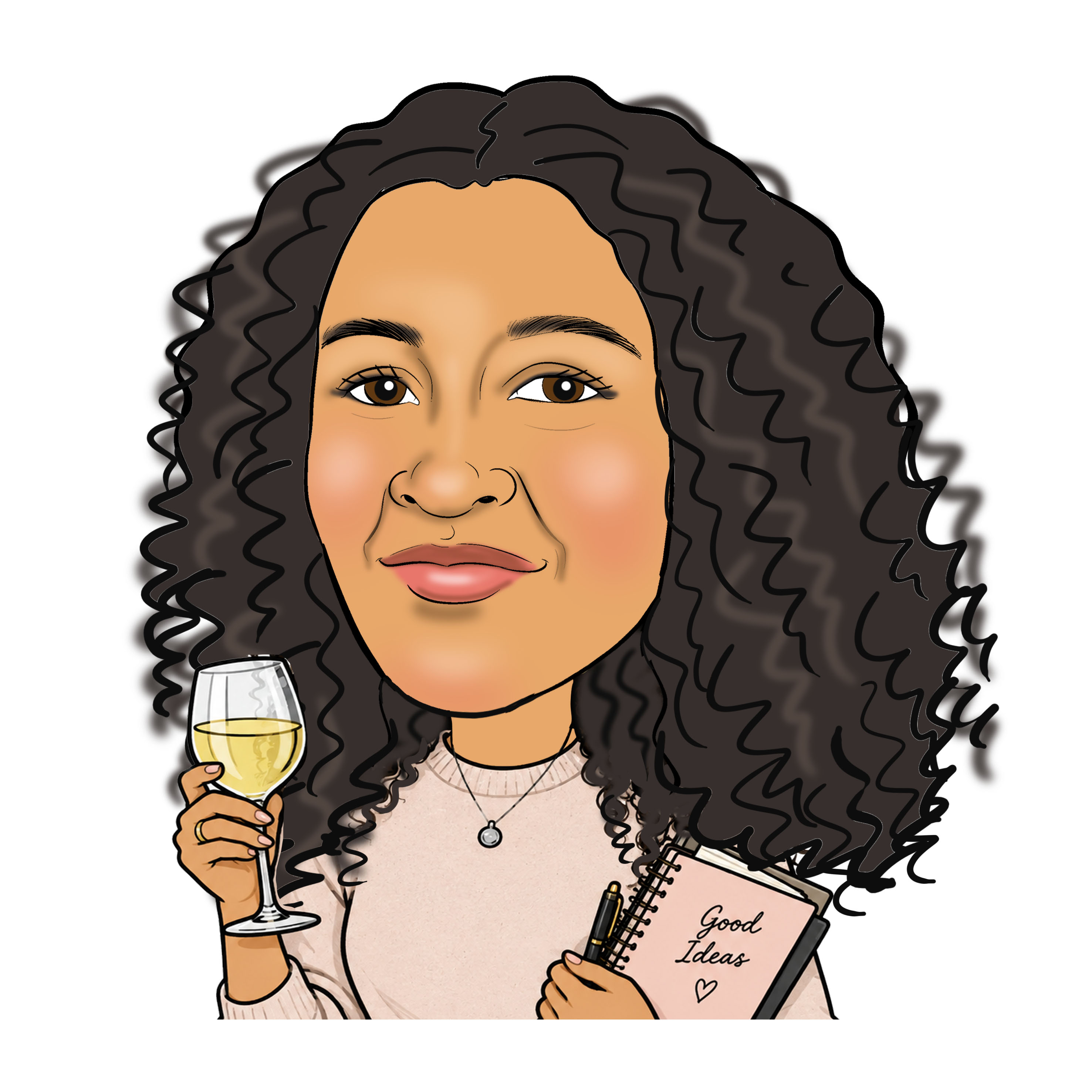 Aleisha Fordham caricature