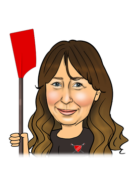 Janis Boyd caricature