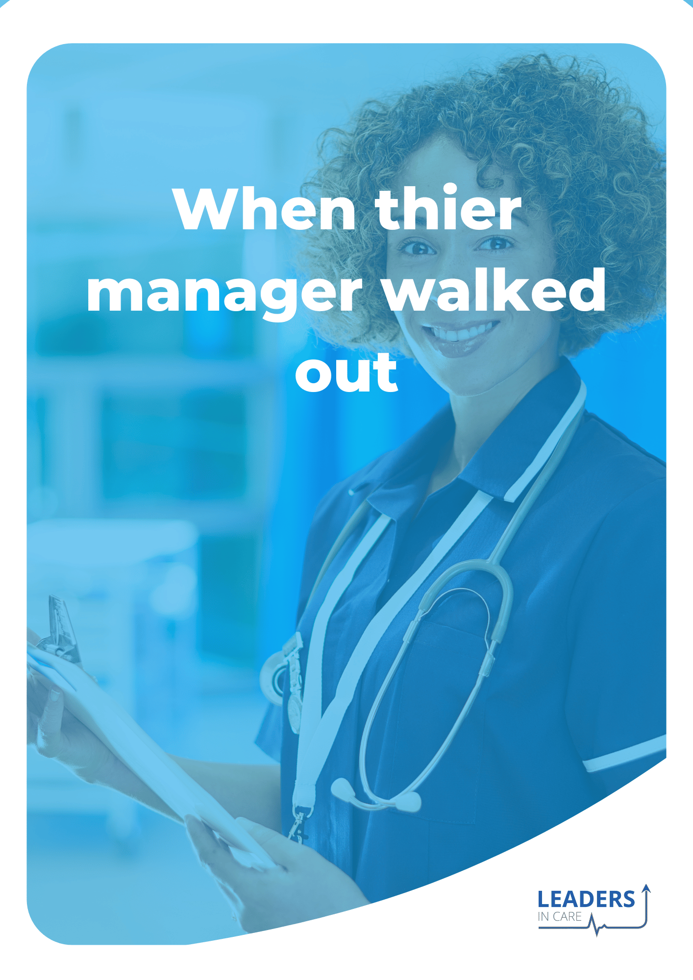 When thier manager walked out