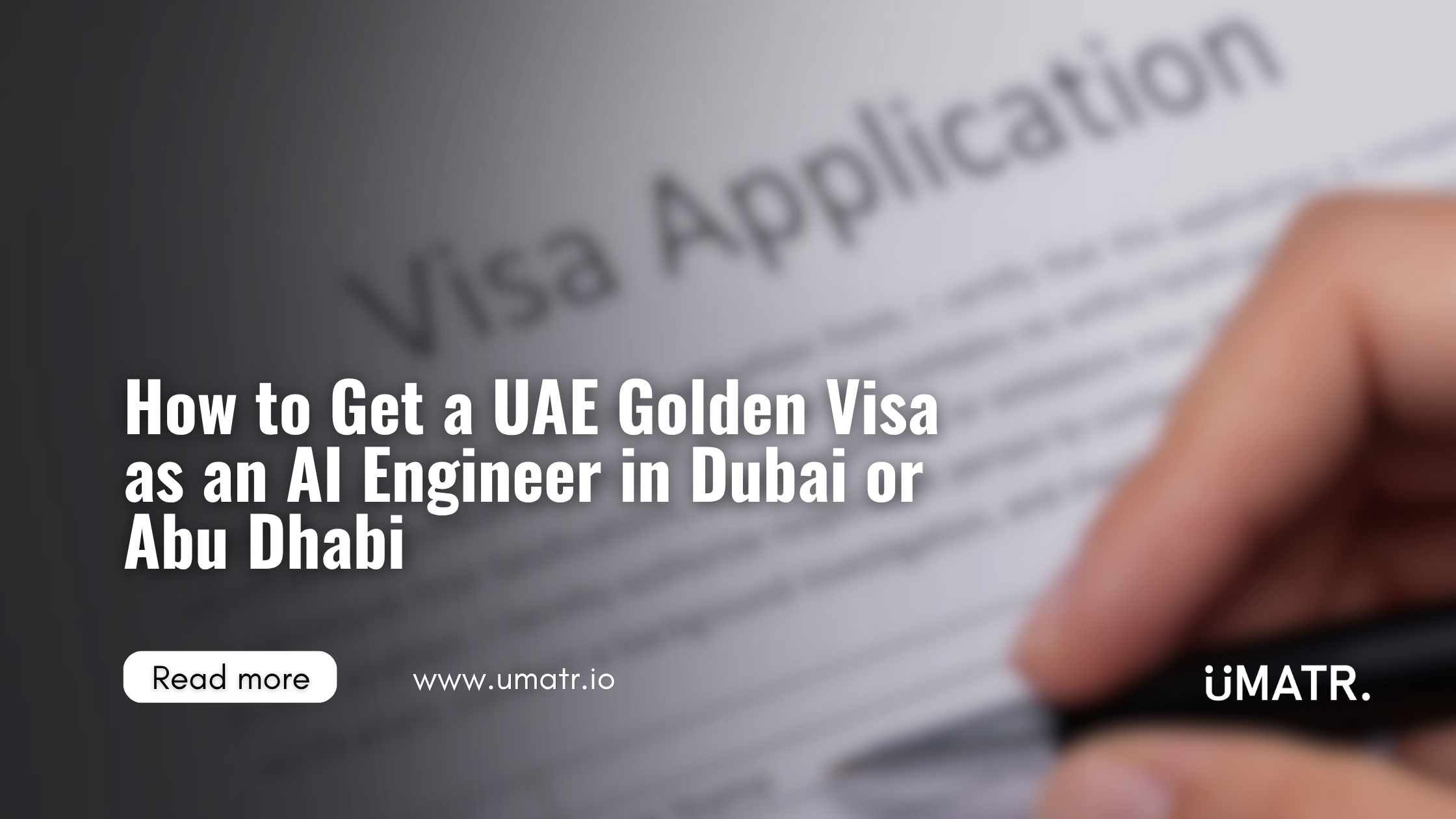 How to Get a UAE Golden Visa as a Software Engineer in Dubai or Abu Dhabi