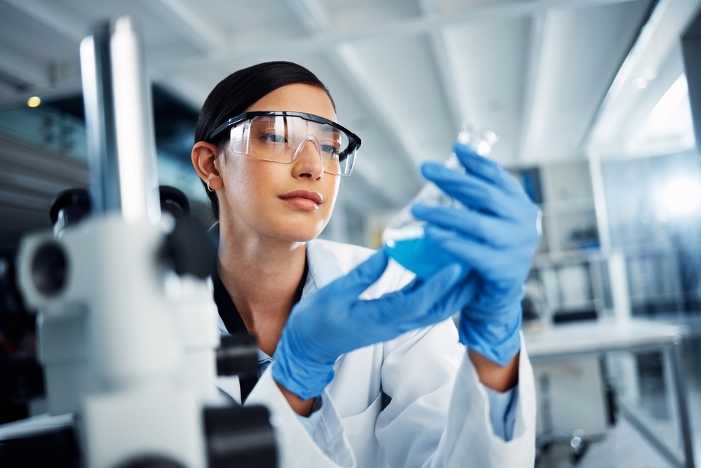 Biotechnology professionals working in a laboratory
