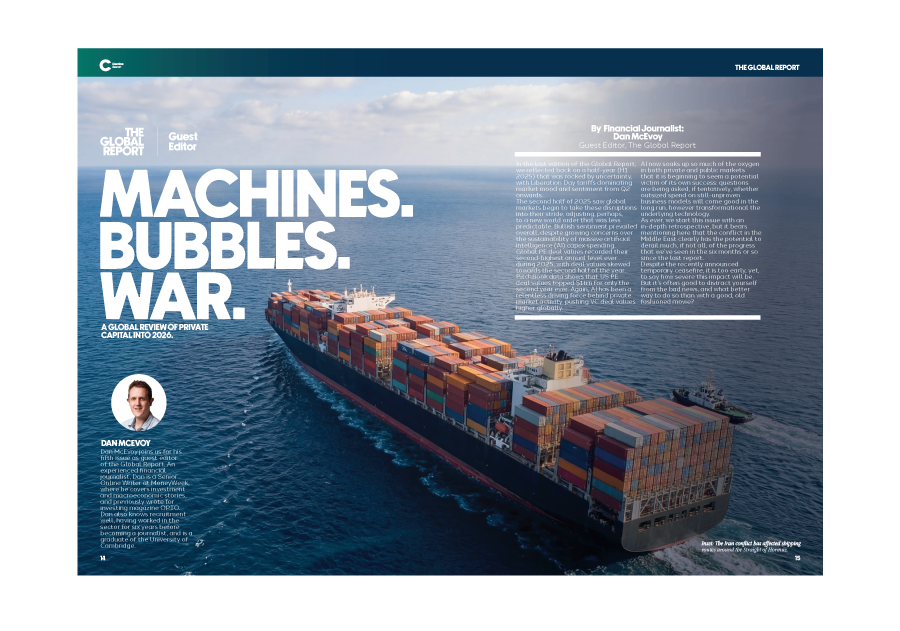 MACHINES. BUBBLES. WAR