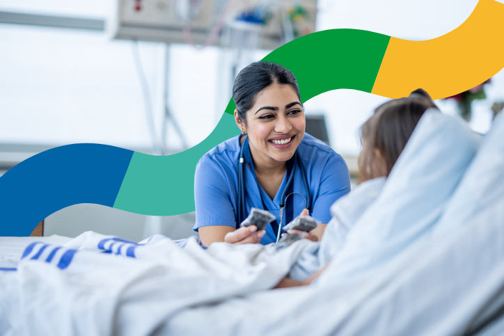 Compassionate clinician in action: Medacs professionals delivering supportive, patient‑centred care that builds trust, comfort and confidence in every hospital setting