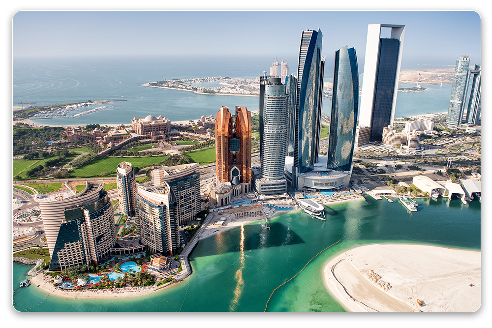 A view of Abu Dhabi 