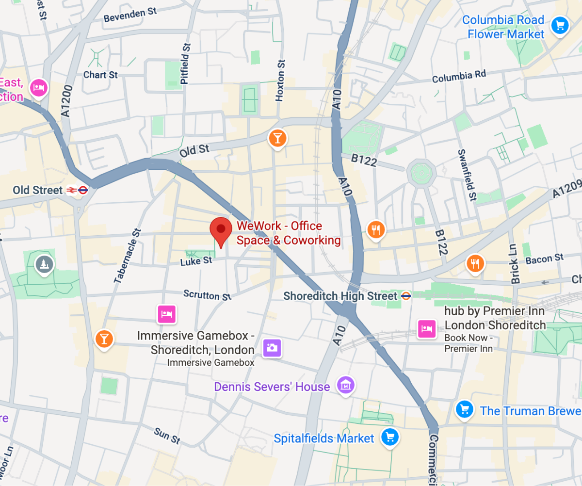London office on Google Maps