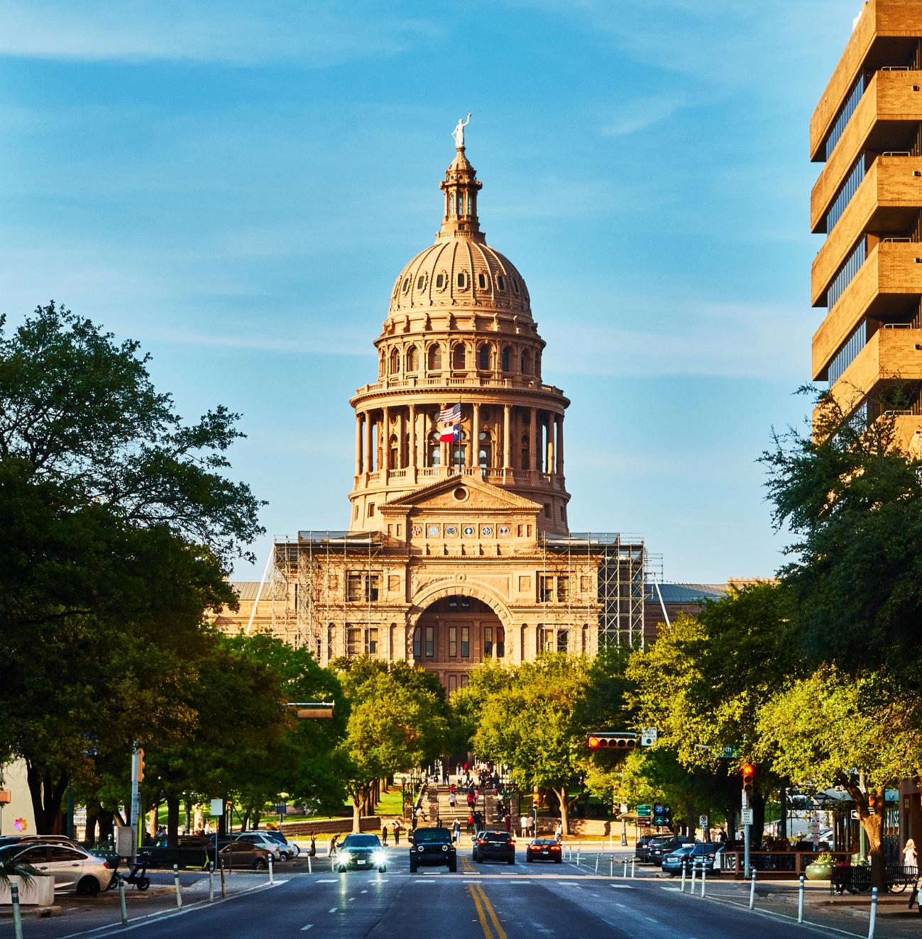 Capital building of Texas in Austin