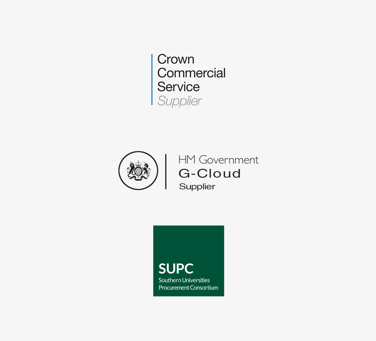 CCS Supplier G-Cloud SUPC