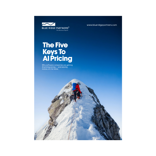 The Five Keys To AI Pricing