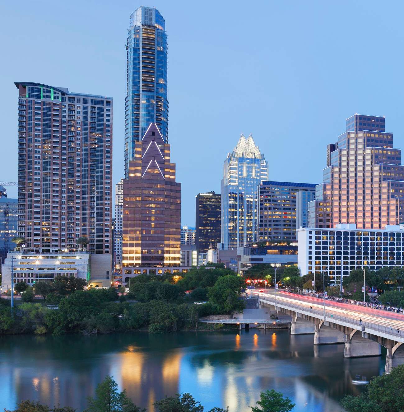 City of Austin, Texas Skyline