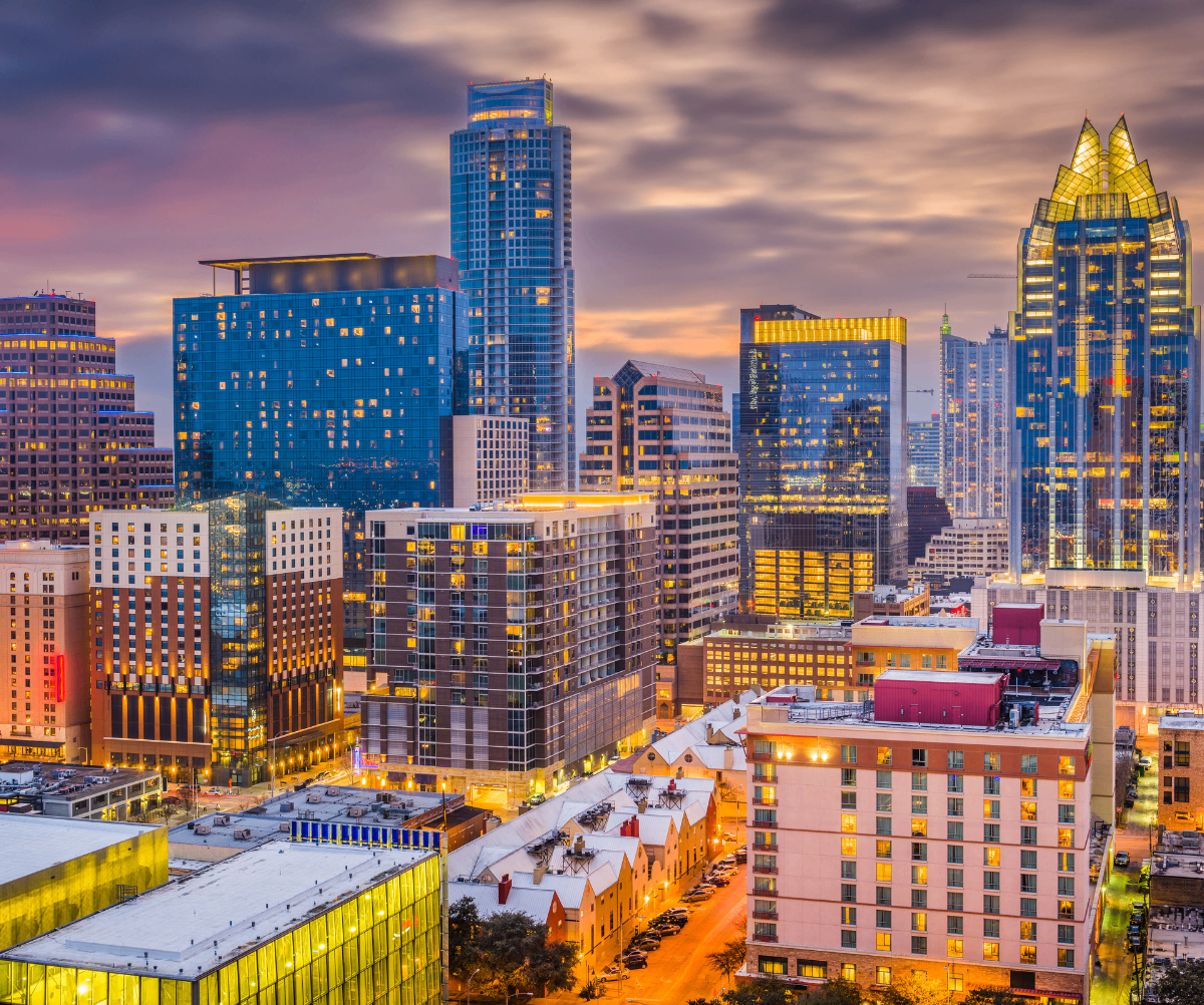 Downtown Austin, Texas Skyline
