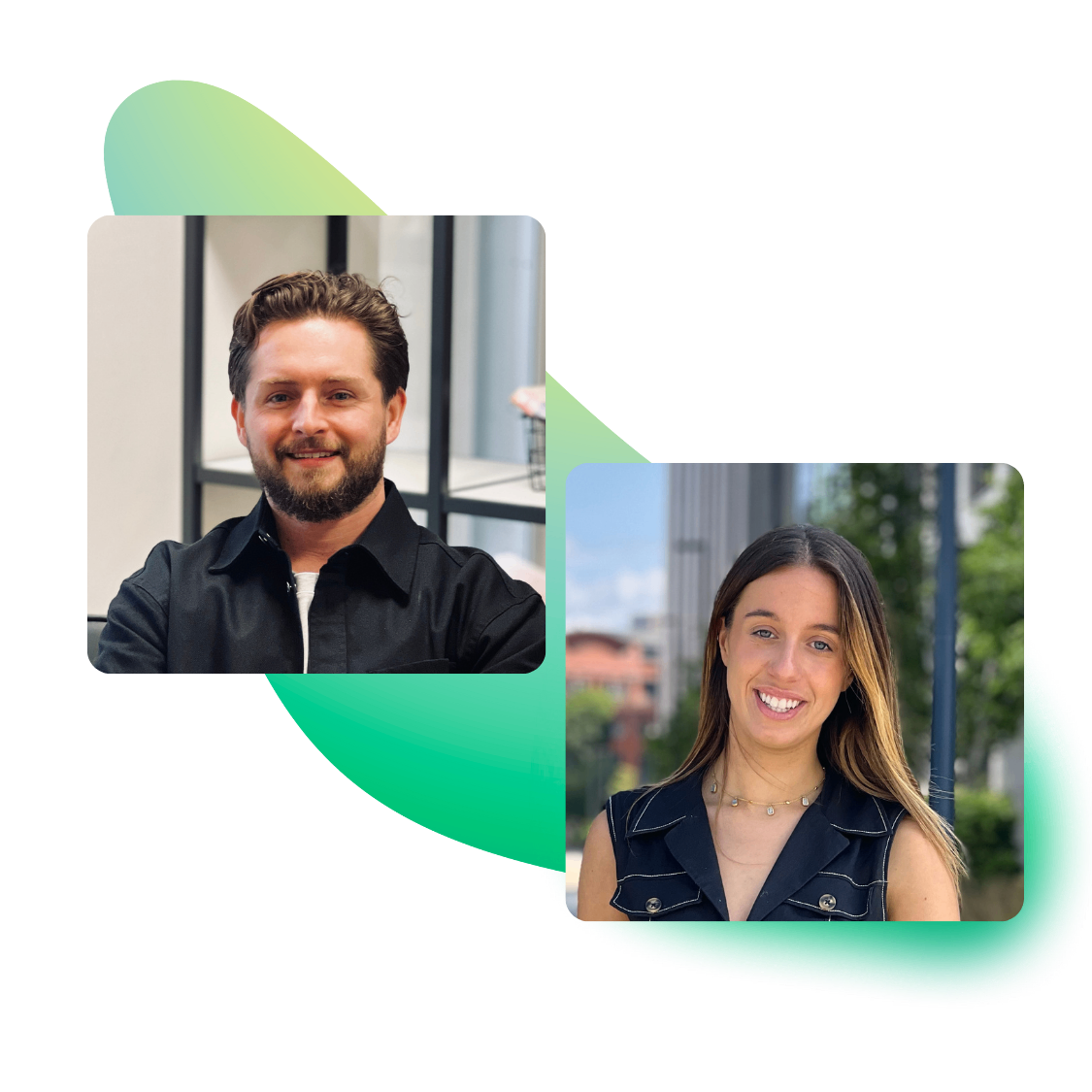 Meet James & Elysia, your change recruitment specialists
