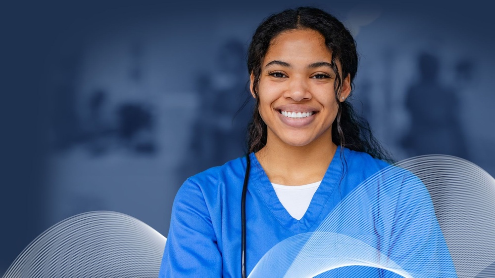 A confident SHO or Registrar (NCHD) doctor in a clinical setting, representing Ireland’s hospital workforce and Global Medics’ support for locum and NCHD roles.