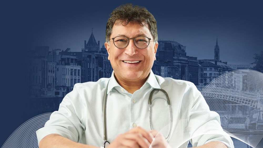 Irish General Practitioner in a modern healthcare setting, featured on Global Medics’ GP jobs and recruitment page.
