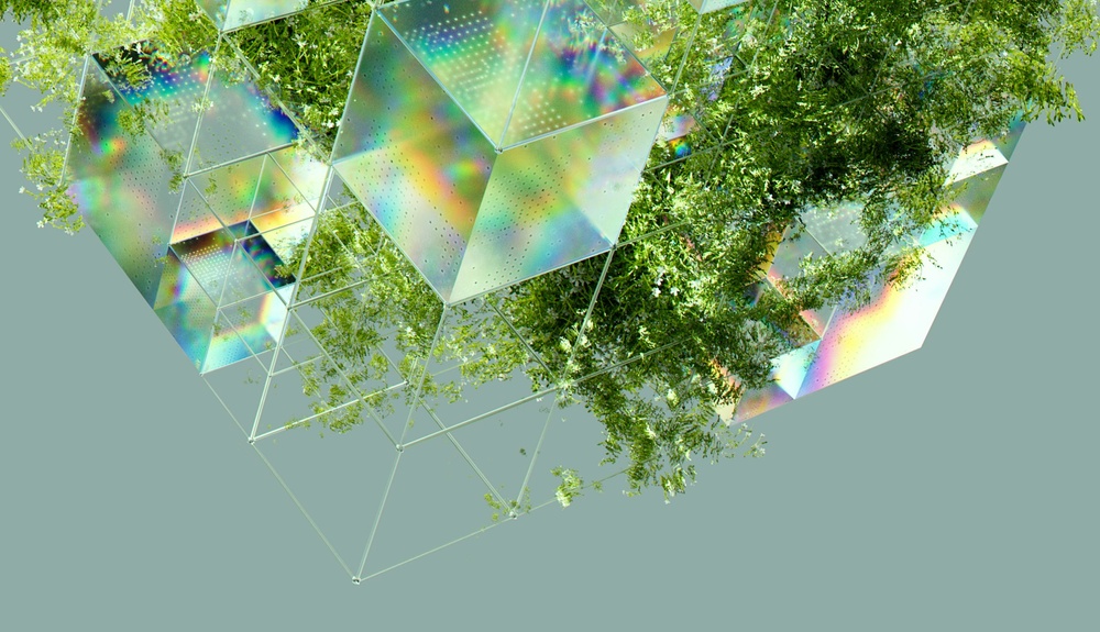 An abstract image that represents the innovation and digitalisation that Sorai, Trinnovo Group's consulting division, is responsible for