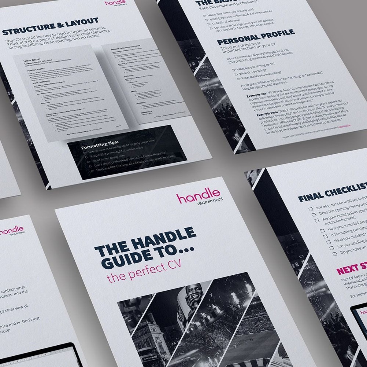 How to create the perfect CV - Download free career resource Handle Recruitment