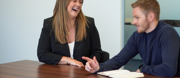 female recruiter