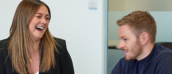 female recruiter