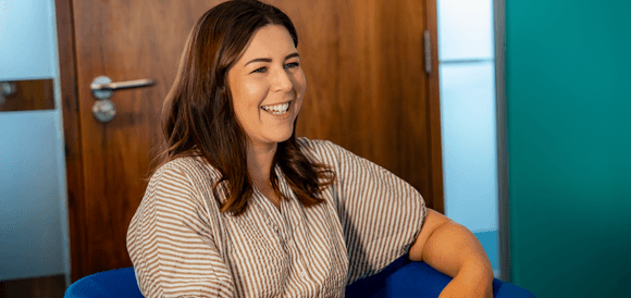 smiling woman