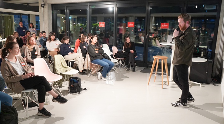 DeepRec.ai presenting at their Women in AI networking event