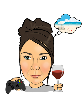 Danielle Lansbury caricature