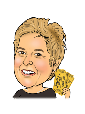 Dawn Hosier caricature