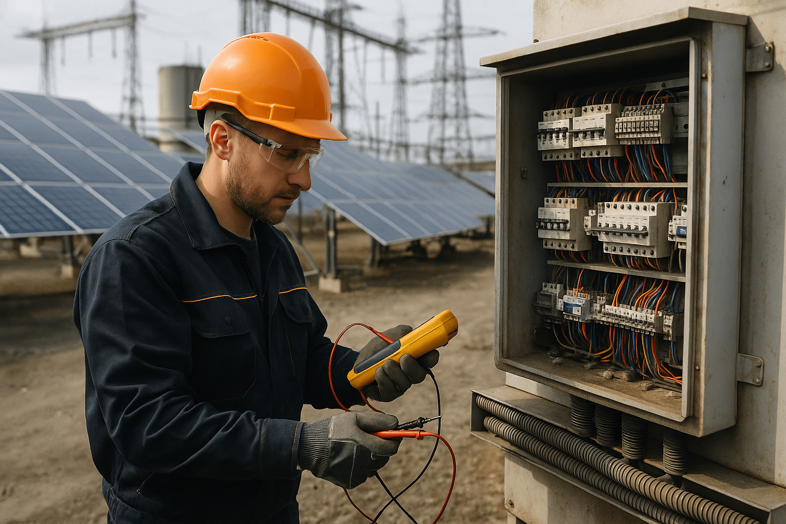 Hire O&M Technicians for Solar Farm Maintenance