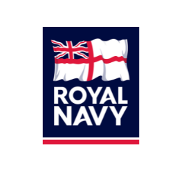 Working with The Royal Navy logo
