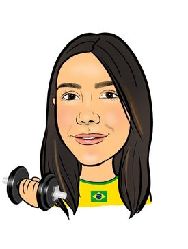 Iasmyn Slisans caricature