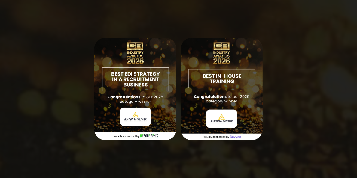 Amoria Groups Wins TWO Global Recruiter Awards!