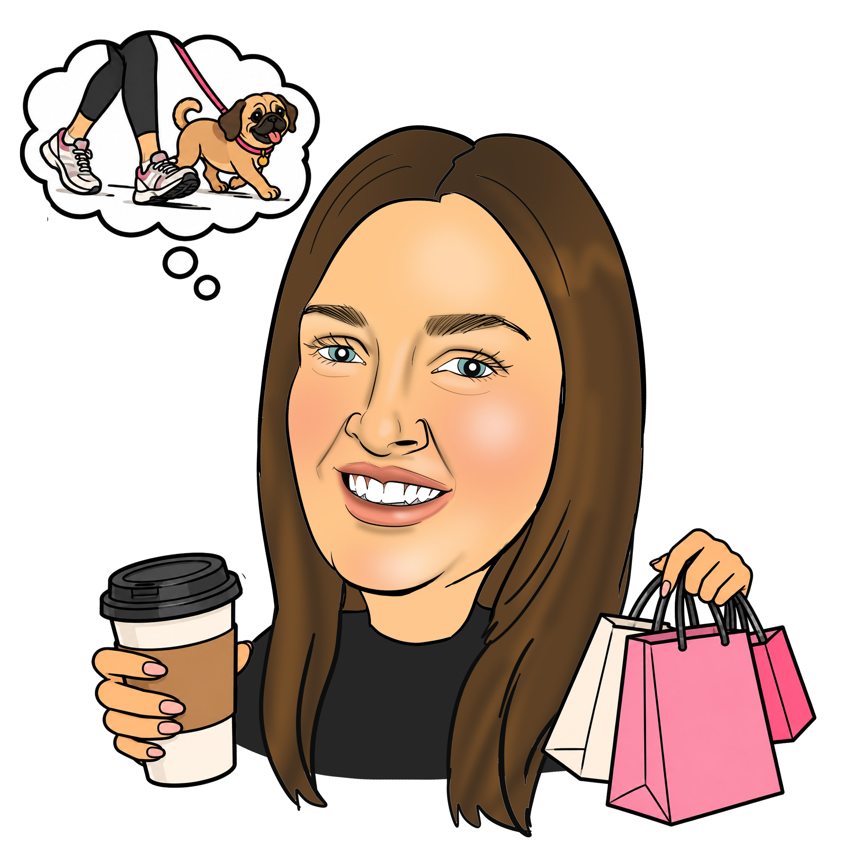 Emily Kitamura caricature