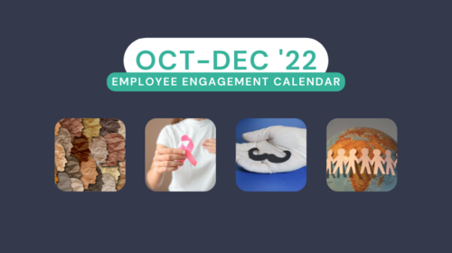 Employee Engagement Calendar - FREE DOWNLOAD (Oct-Dec)