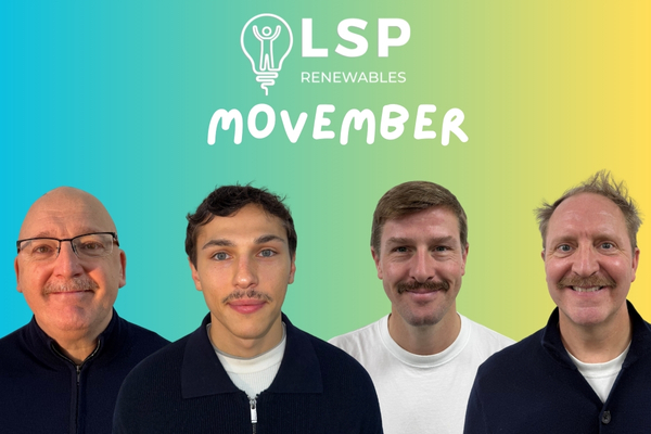 Movember at LSP Renewables: Supporting Men's Health