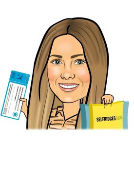 Charlotte Dennis caricature