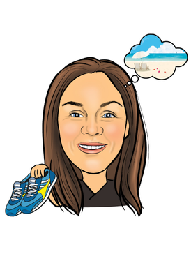 Kate Davis caricature