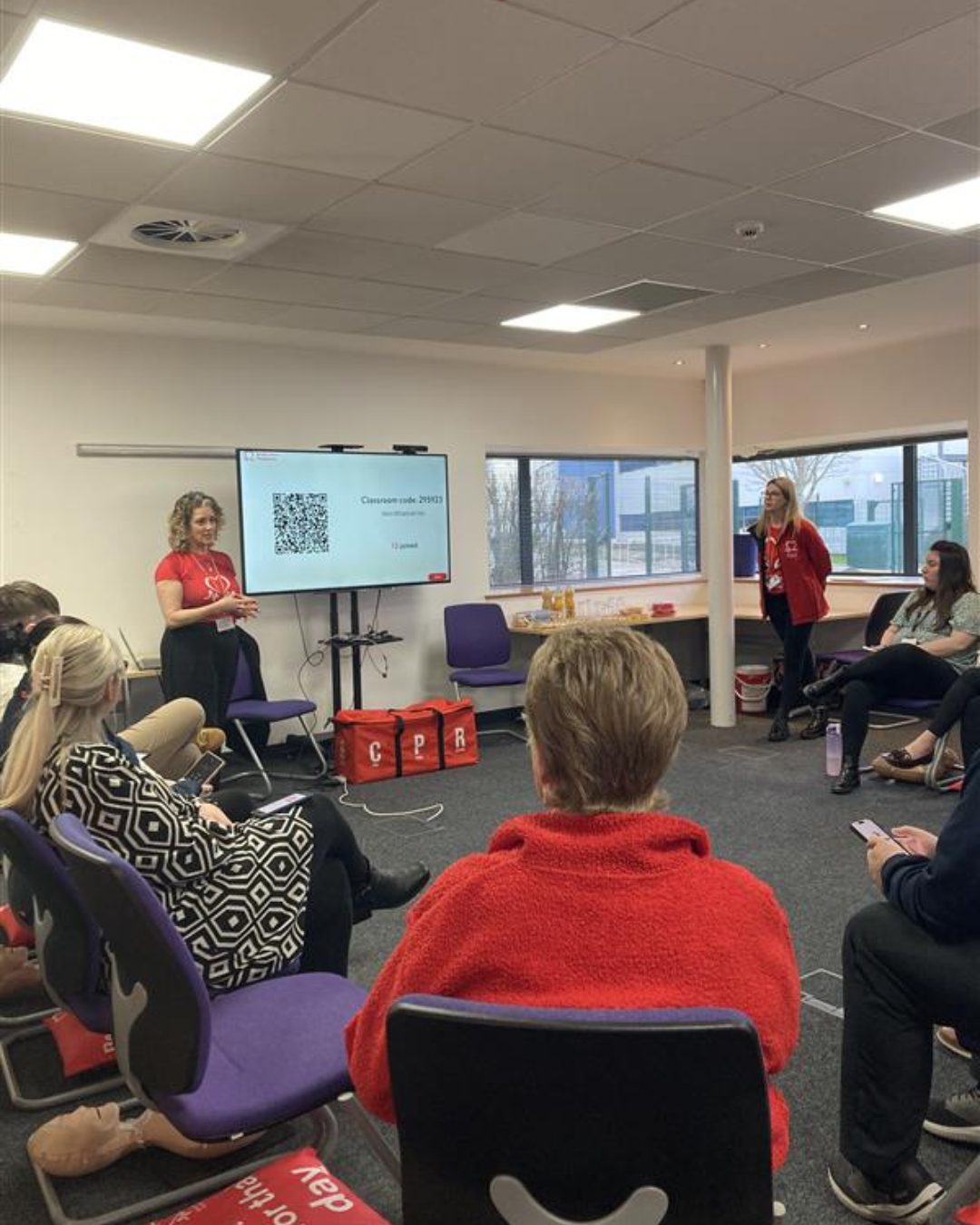 CPR Training Morning with the British Heart Foundation