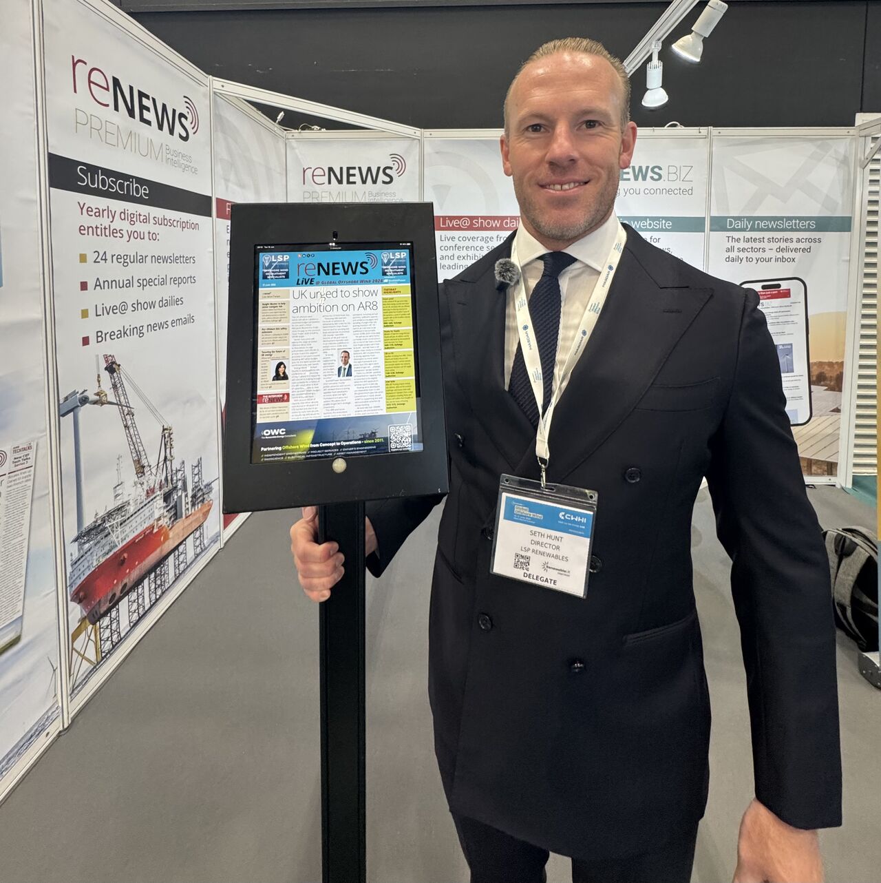 Seth Hunt Joins reNEWS Podcast at Global Offshore Wind 2026
