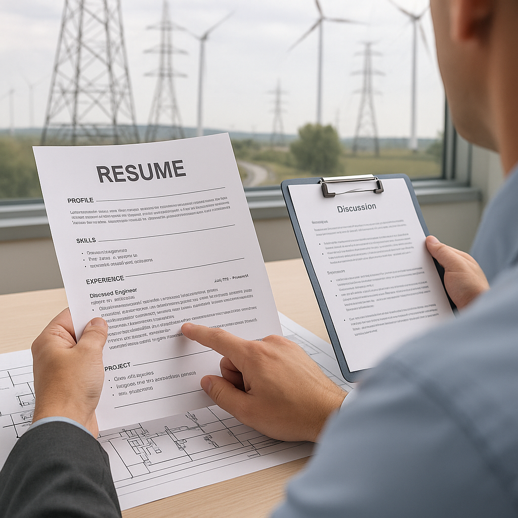 How to Spot Red Flags in DNO Grid Connection Engineer CVs