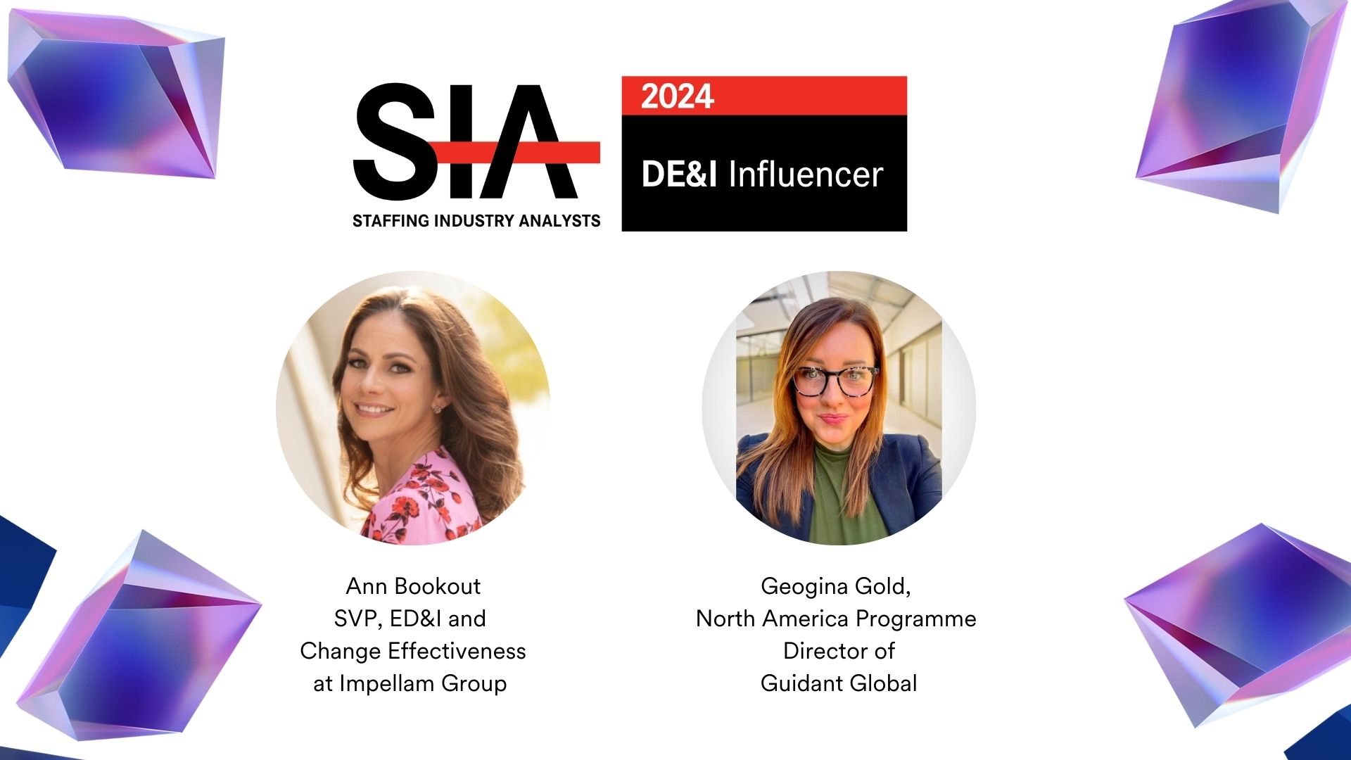 Impellam leadership named in SIA DE&I Influencers list 2024