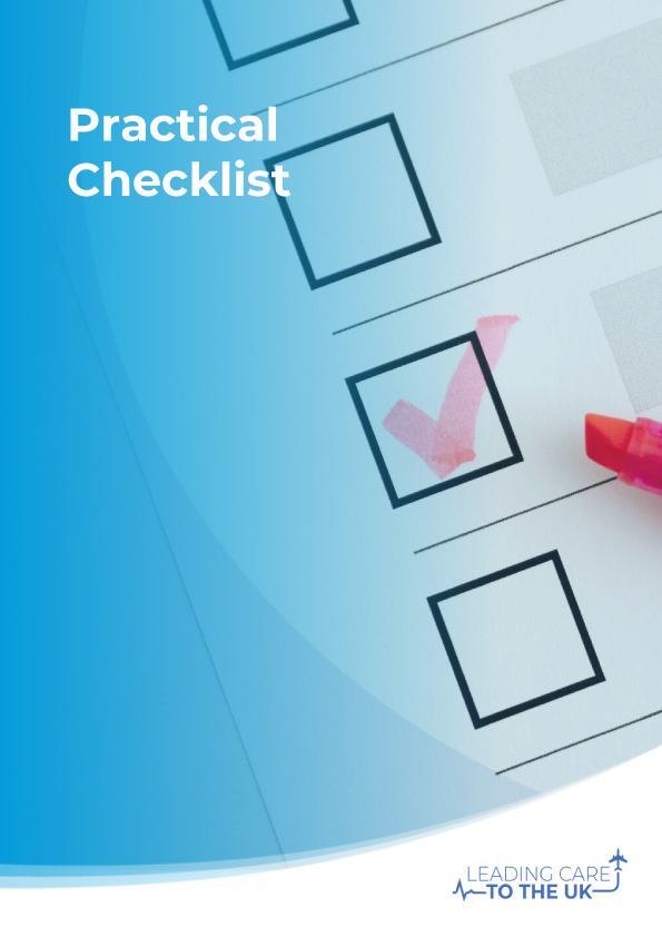 A Practical Checklist for International Nurses