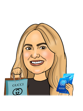 Holly Biggerstaff caricature