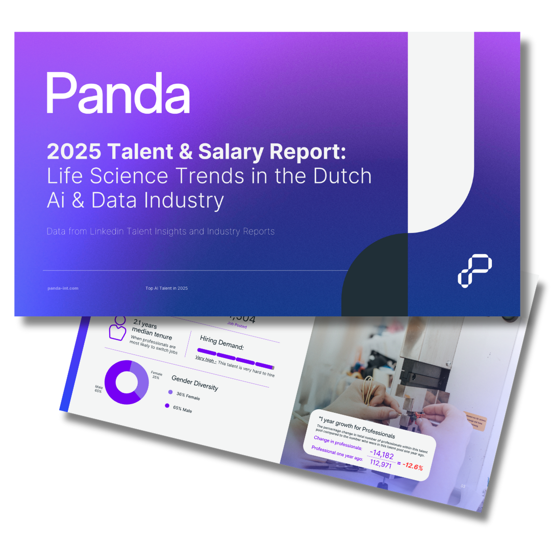 2025 Talent & Salary Report Life Science Trends in the Dutch AI & Data Industry Image