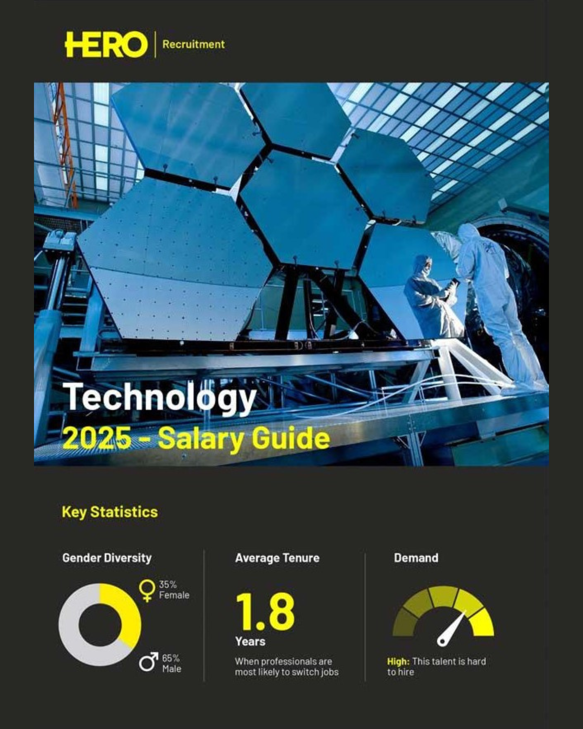 Download the HERO 2025 Technology Salary Guide