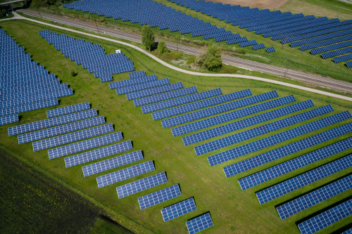 Solar Panel Grid/Row