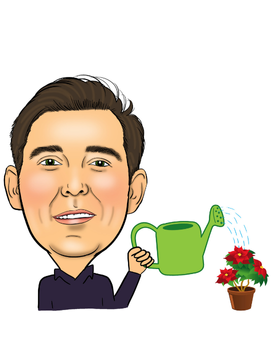 Alex McCrudden caricature